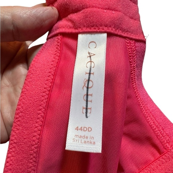 Cacique Cotton Boost Plunge Bra 44 DD - Picture 8 of 9